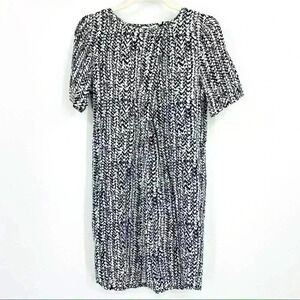 Whistles Speckle Navy Blue/White Dress‎ with Side Pockets Size 6